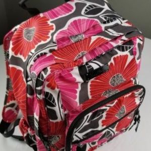 Vera-Bradley-Pink-Red-Black-Backpack-Beautiful!
